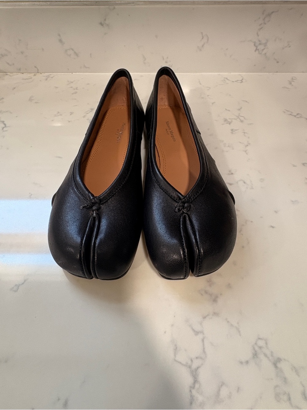Maison Margiela black Tabi ballet flats size 38EU/7.5 US W